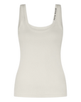 FIFTH HOUSE TOP GINOU TANKTOP LOGO SOFT WHITE