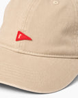 FORÉT CAP FLAG WASHED KHAKI