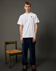 FORÉT T-SHIRT FISH WHITE