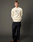FORÉT PULLOVER FISHING KNIT CLOUD