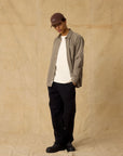 FORÉT CHINO CLAY TWILL PANTS BLACK