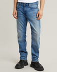 G-STAR RAW MEN JEANS MOSA STRAIGHT SUN FADED BLUE DONAU