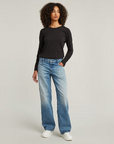 G-STAR RAW WOMEN JEANS JUDEE LOOSE WMN SUN FADED AIR FORCE BLUE