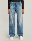G-STAR RAW WOMEN JEANS JUDEE LOOSE WMN SUN FADED AIR FORCE BLUE