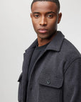 GENTI OVERSHIRT BUCKS DARKGREY