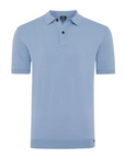 GENTI POLO BUTTON SS BLUE