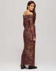 HARPER & YVE TOP JENNY-LS LEXIE LEOPARD