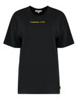 HARPER & YVE T-SHIRT EMBRACE-SS OFFBLAC