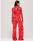 HARPER & YVE PANTS JANE-PA SPICY RED FLOWER