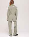 HARPER & YVE PANTS POPPY BROEK STRIPE TAUPE