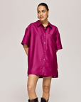 HARPER & YVE X TESSA BLOUSE DRESS TESSA-SS WINETASTING