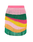 HARPER & YVE X TESSA ROK OLIVIA-SK MULTI FRINGE