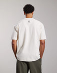 AEDEN T-SHIRT HIRO TEE WHITE CAP GREY