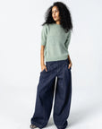 COSTER COPENHAGEN JEANS HIGH WAISTED DENIM PANTS DARK BLUE