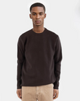CISZERE SWEATER CLARK KNITTED ROUNDNECK JAVA BROWN