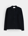CISZERE VEST COLBY KNITTED FULL ZIP BLACK
