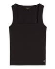 JOSH V TOP JV LINDE SLIM FIT BLACK