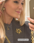 JOSH V BROCHE ROSEMARIJN ANTIQUE GOLD