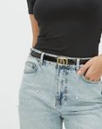 JOSH V RIEM DORISSA BLACK/BERRY RE