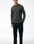 GENTI POLO ZIP GREEN