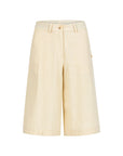 COSTER COPENHAGEN SHORT IN LINEN PETRA FIT OFF WHITE