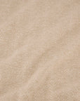 LAW OF THE SEA OVERSHIRT OPTICA BRUSHED HERRINGBONE SHIRT SAND