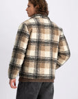 LAW OF THE SEA JAS JULES SHORT CHECK JACKET COCONUT MILK