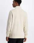 LAW OF THE SEA SWEATER MIND HALF ZIP SWEAT PARCHMENT