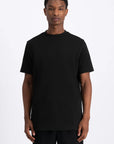 LAW OF THE SEA T-SHIRT DANE STRUCTURED TEE BLACK