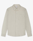 LAW OF THE SEA OVERHEMD TROY SOFT HERRINGBONE SHIRT SAND