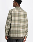 LAW OF THE SEA OVERSHIRT HARDI CHECK SHIRT ALUMINIUM