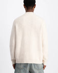 LAW OF THE SEA PULLOVER LAMAR HALF ZIP COCONUT MILK MELANGE