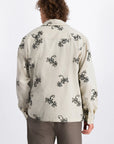 LAW OF THE SEA OVERHEMD HADDOCK EMBROIDERED SHIRT COCONUT MILK