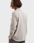 LAW OF THE SEA OVERHEMD GHOUT STRUCTURED SHIRT WALNUT