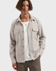 LAW OF THE SEA OVERHEMD GHOUT STRUCTURED SHIRT WALNUT