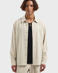 LAW OF THE SEA OVERHEMD MARVIK SUIT SHIRT ALMOND MILK