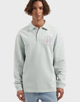 LAW OF THE SEA SWEATER ALARIC SWEAT POLO MINT