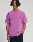 LAW OF THE SEA T-SHIRT DISPLACE ARTWORK TEE MULBERRY