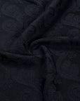 LAW OF THE SEA OVERHEMD SOLVIND JACQUARD SHIRT BLACK