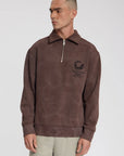 LAW OF THE SEA SWEATER NORTH SWEAT POLO BROWN
