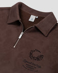LAW OF THE SEA SWEATER NORTH SWEAT POLO BROWN