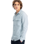 LAW OF THE SEA OVERHEMD GHOUT TWO TONE STRUCTURED WINDSURFER
