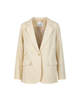 COSTER COPENHAGEN BLAZER IN LINEN OFF WHITE