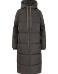 COSTER COPENHAGEN JACK LONG PUFFER JACKET WARM GREY
