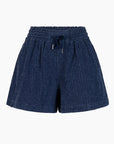 ANOTHER-LABEL SHORT RIANNE DENIM STONE INDIGO
