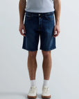 REPLAY MEN SHORT GROVER STRAIGHT-FIT JEANS MEDIUM BLUE