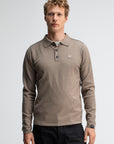 BUTCHER OF BLUE PULLOVER CLIFDEN POLO CASABLANCA BEIGE