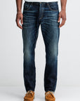 BUTCHER OF BLUE JEANS STOCKTON STRAIGHT OAK DENIM MEDIUM AGED SPECIAL