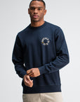 BUTCHER OF BLUE SWEATER ARMY CIRCLE CREW ALASKA BLUE