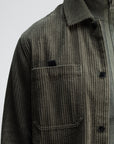 BUTCHER OF BLUE OVERSHIRT COLBY CORD MOCHA BROWN